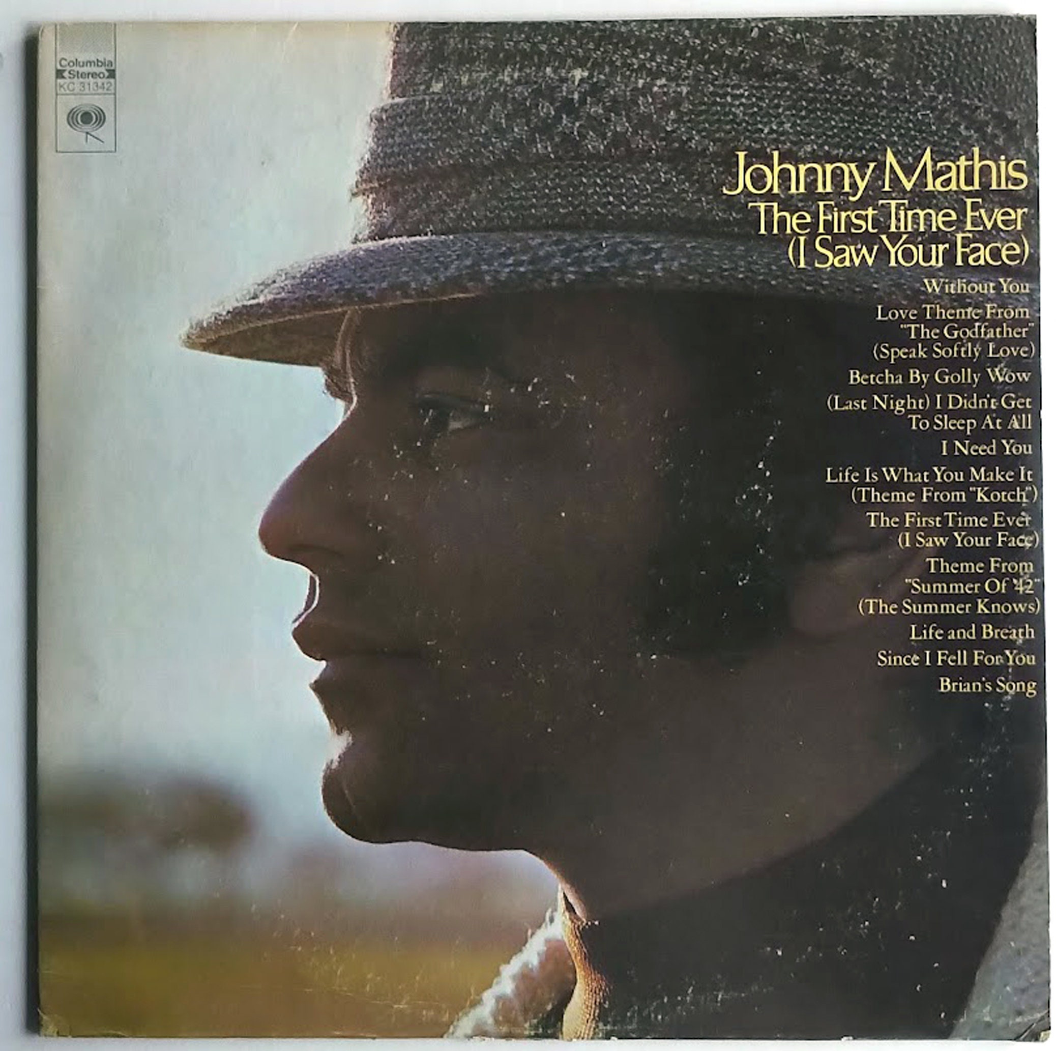 Johnny Mathis – The First Time Ever (I Saw Your Face)/ Vinyl LP/ *Original 1972 Columbia Records US Release/ Vintage/ Romantic/ *VERY_GOOD*