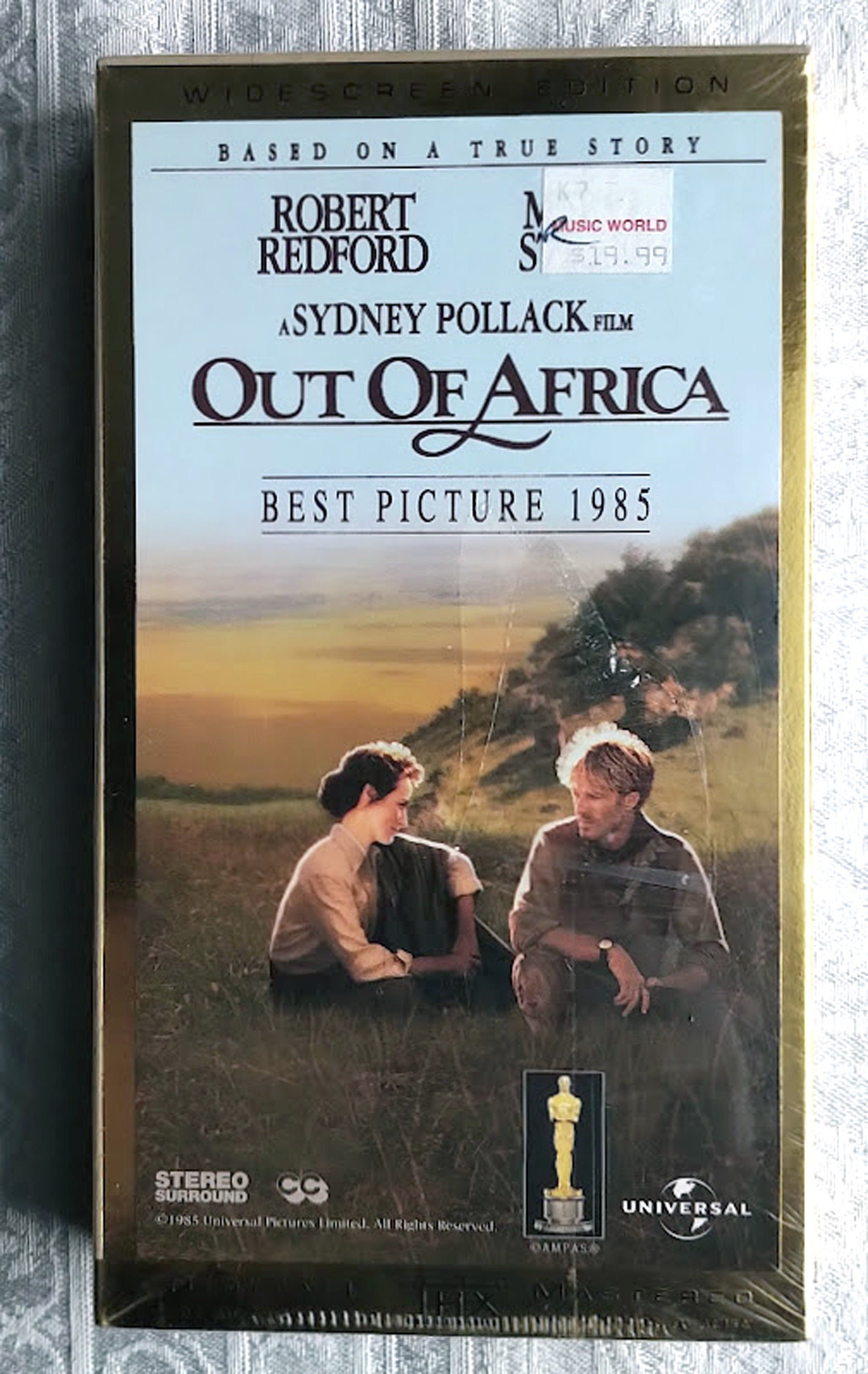 NEW* - Factory Sealed - Out of Africa (1985) - VHS