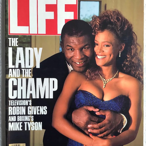 1988 LIFE Magazine - Julio Original/ Portada: Mike Tyson & Robin Givens/ Vintage/ Coleccionable/ Sylvester Stallone/ Cristianismo/ París/ MINT*