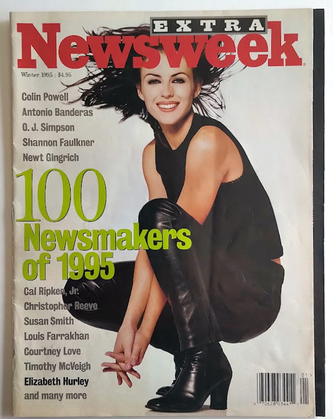 Newsweek Extra Magazine 100 Newsmakers of 1995 Winter 1995