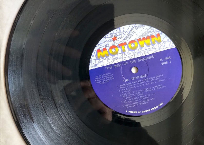 The Spinners the Best of the Spinners/ Vinyl LP/ original 1973 Motown