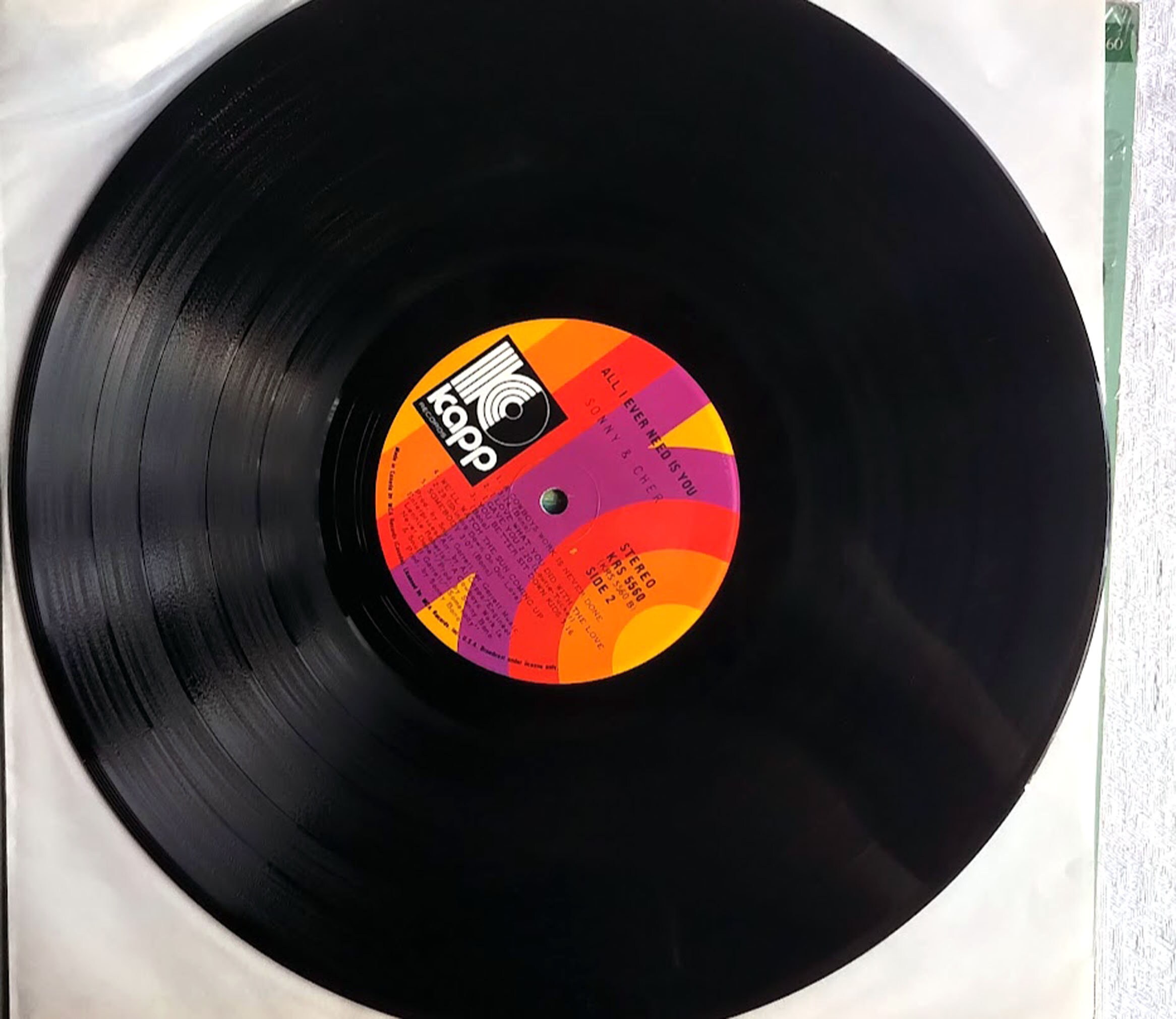 Sonny & Cher All I Ever Need is You / Vinyl LP/ original 1971 Kapp