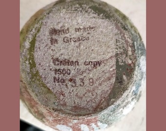紀元前500年　ギリシャで見つかった水差しのミュージアムコピーです。 紀元前500年 ギリシャで見つかった水差しのミュージアムコピー