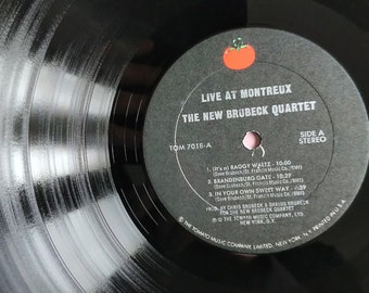 The New Brubeck Quartet – Live at Montreux / Vinyl LP / *ORIGINAL