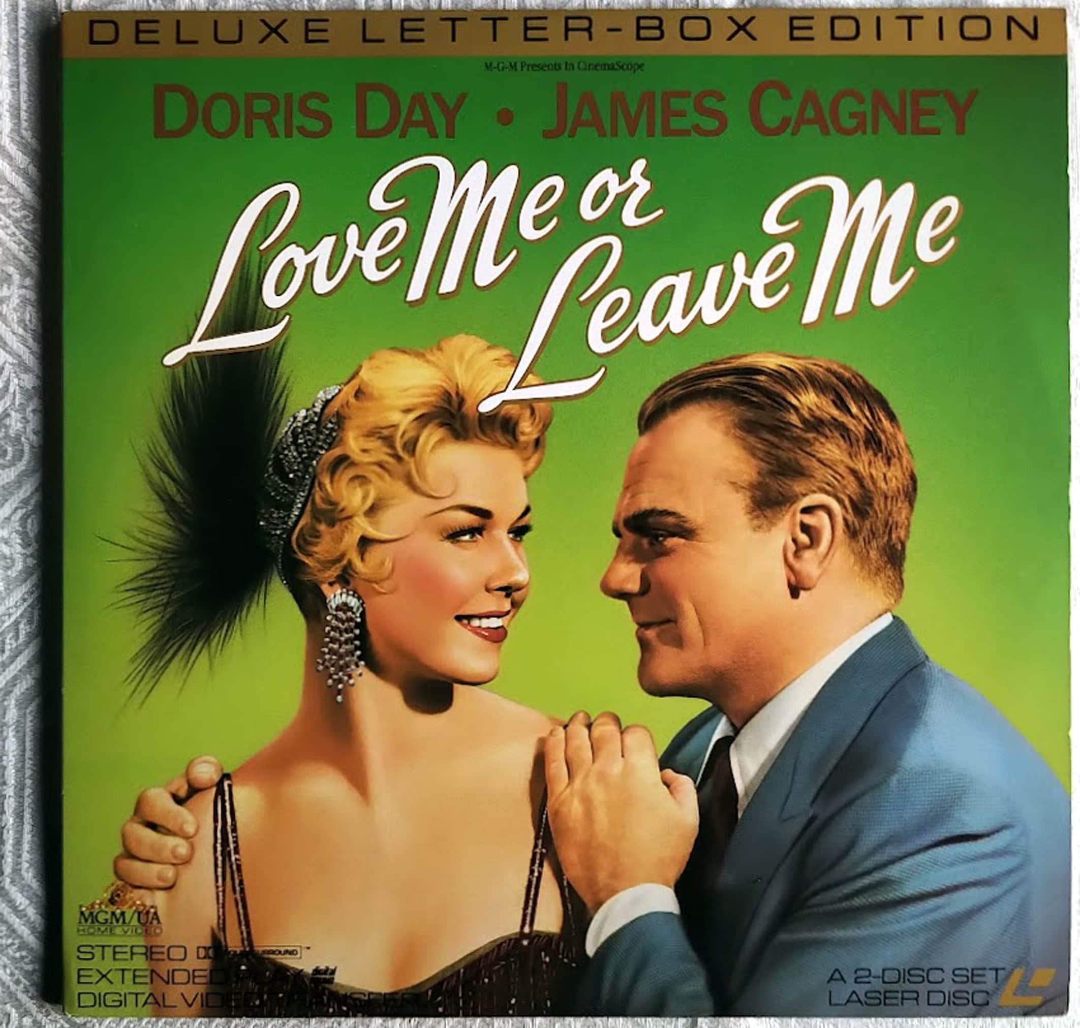 Love Me or Leave Me 1955 Laser Disc X 2 / Deluxe Letter-box Edition ...