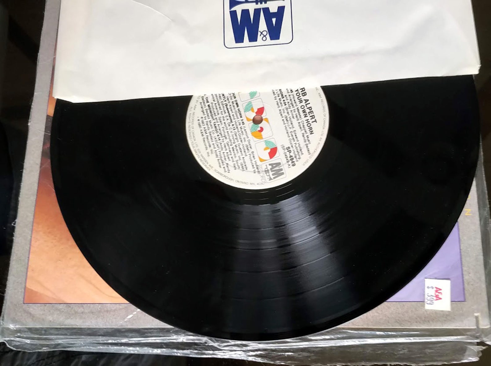 Herb Alpert Blow Your Own Horn / Vinyl LP / Original 1983 Etsy Canada