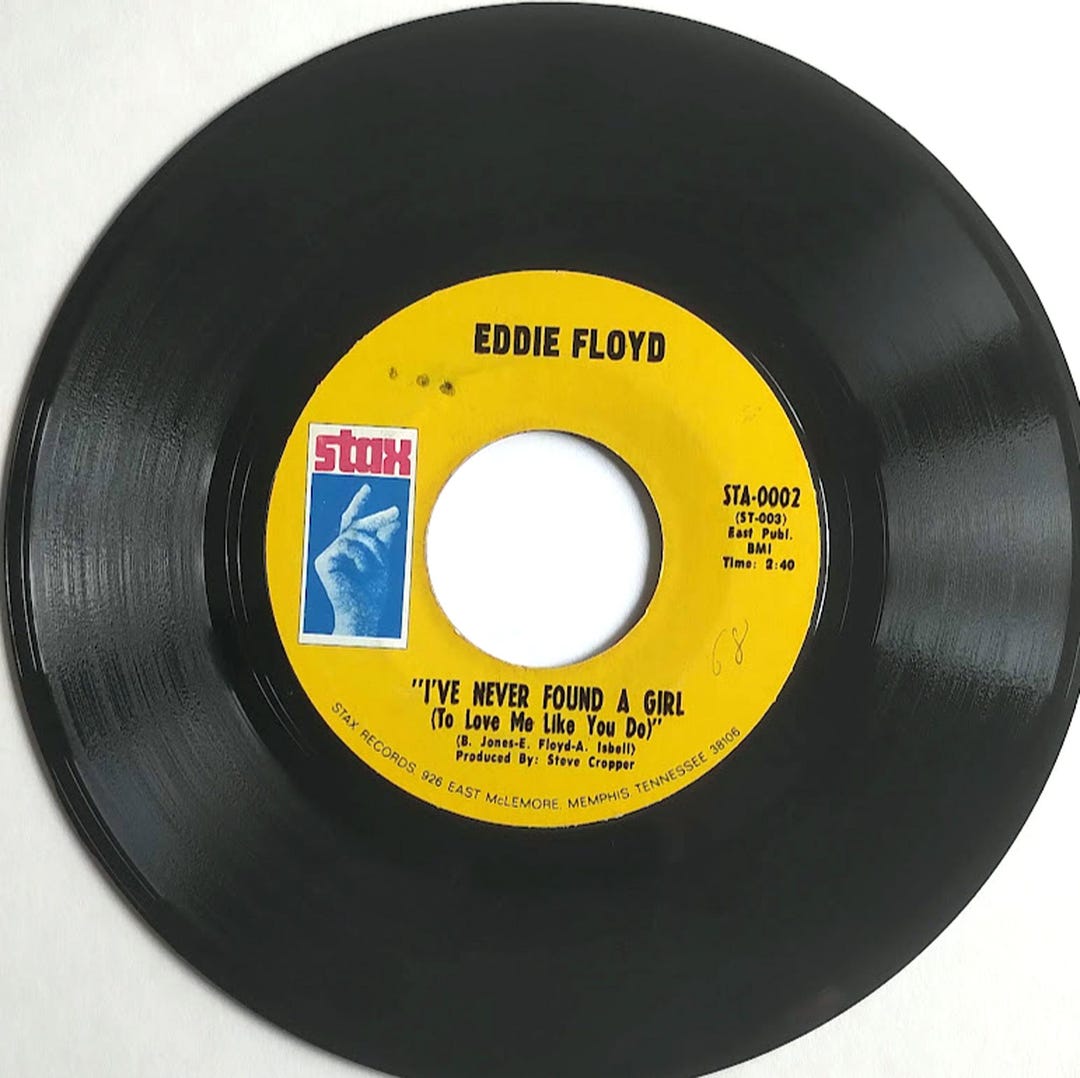 Eddie Floyd – I've Never Found A Girl (to Love Me Like You Do) / Vinyl ...