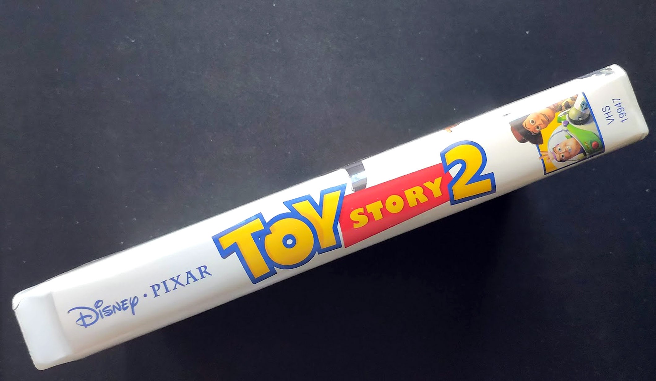 Pixar Open Shell Buy Toy Story 2 VHS / Disney Pixar Animation / White Clam Shell Case ...