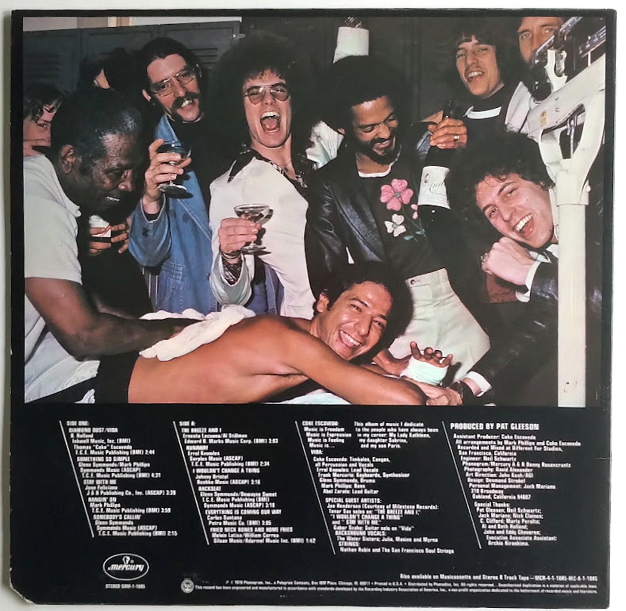 COKE ESCOVEDO / COMIN’ AT YA / LPレコード C00000842_fe523df1-ee7d-49e2-