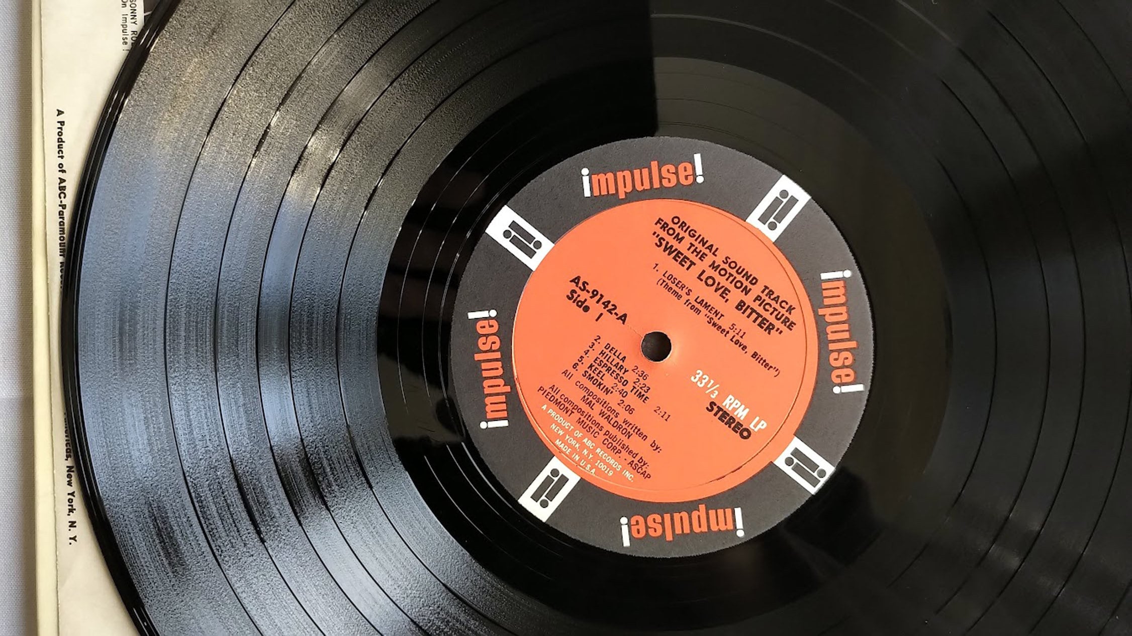 Mal Waldron – Sweet Love, Bitter (original Sound Track