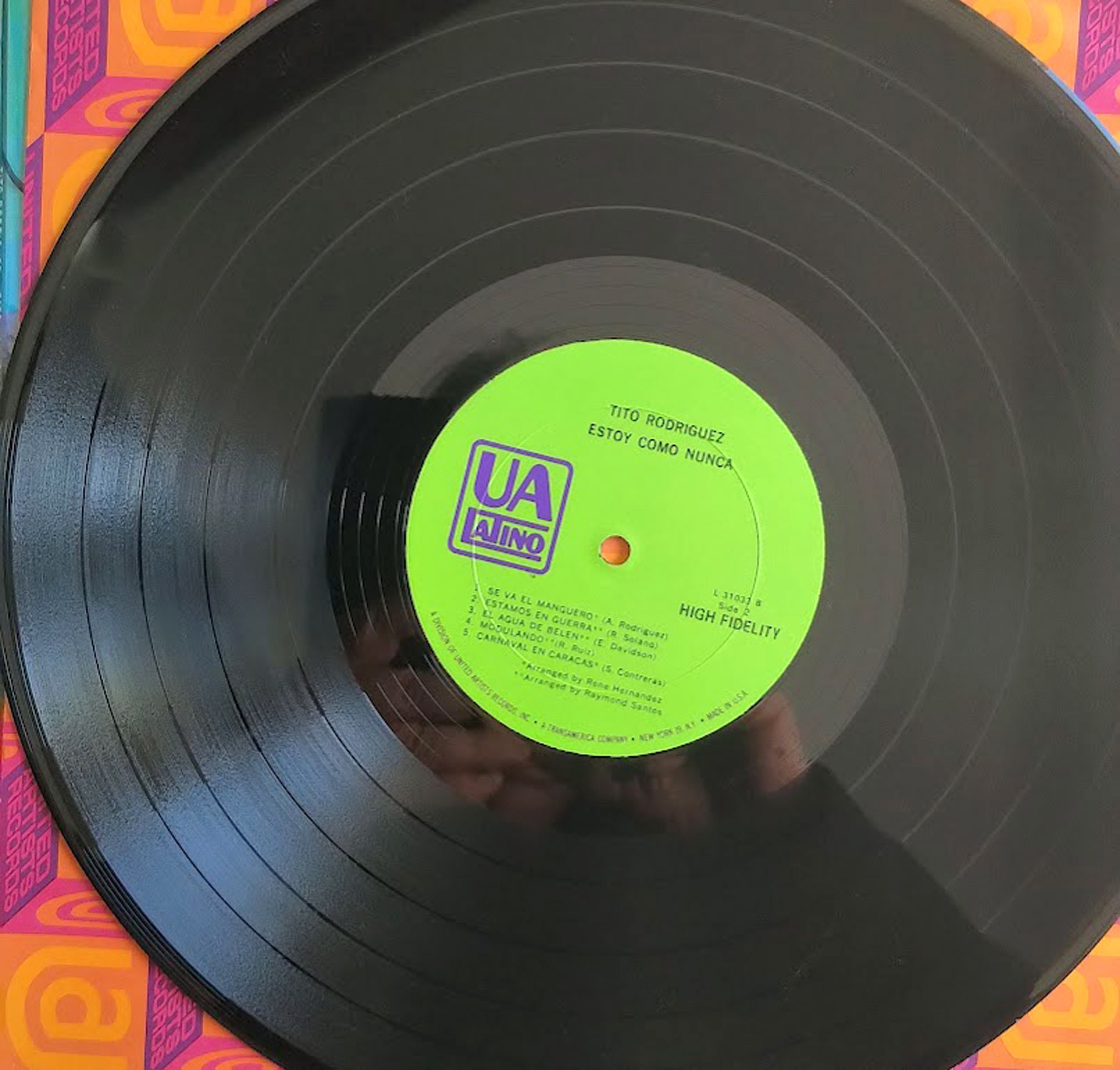 Tito Rodriguez – Estoy Como Nunca / Vinyl LP/ *original 1968 Ua_latino US  1st High Fidelity Mono Release/ Original Ua_inner Sleeve/ NEW_LIKE - Etsy  Sweden