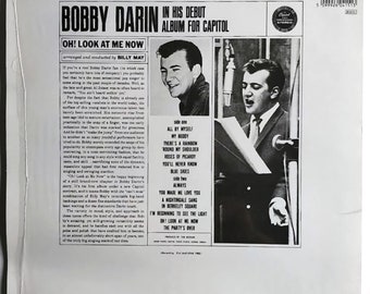 Bobby Darin – Oh! Look at Me Now / Vinyl LP/ *original* 1986 