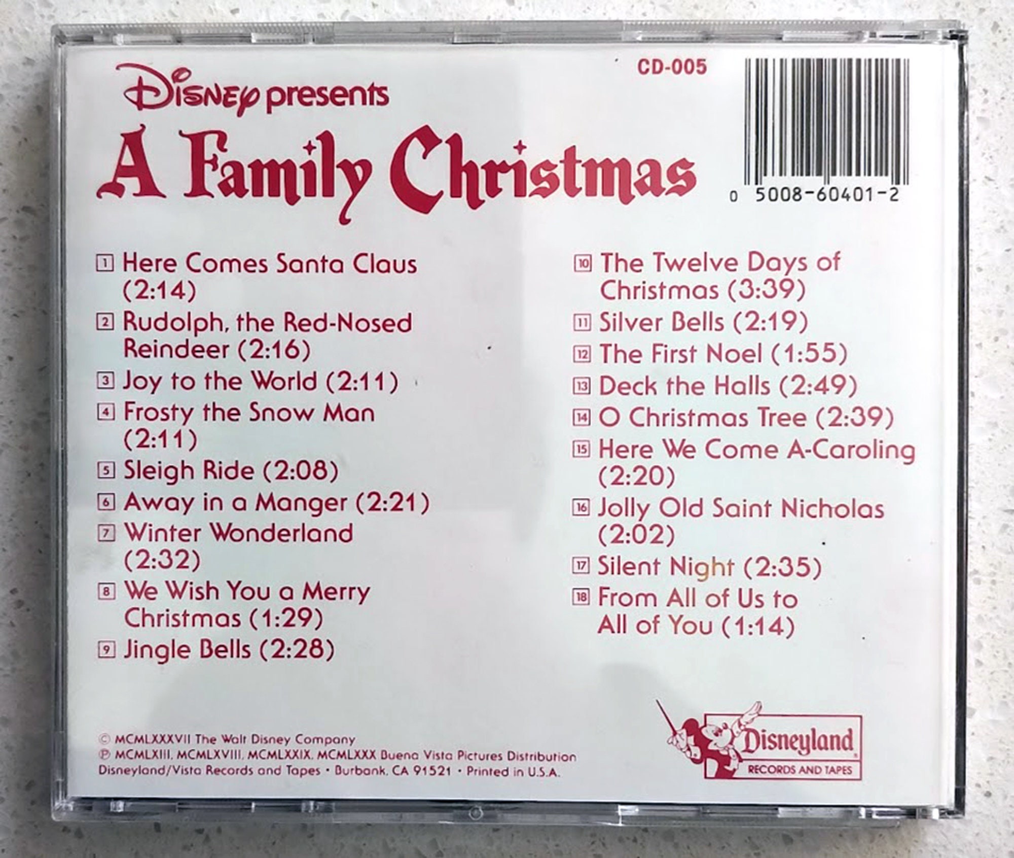 Disney Presents A Family Christmas 