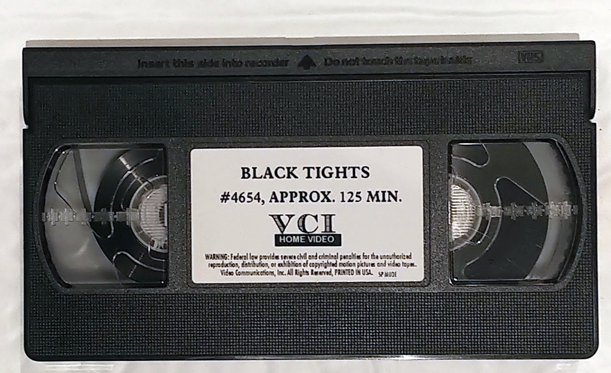 Black Tights (1960) - VHS (1997)/ Widescreen Edition/ Ballets De  