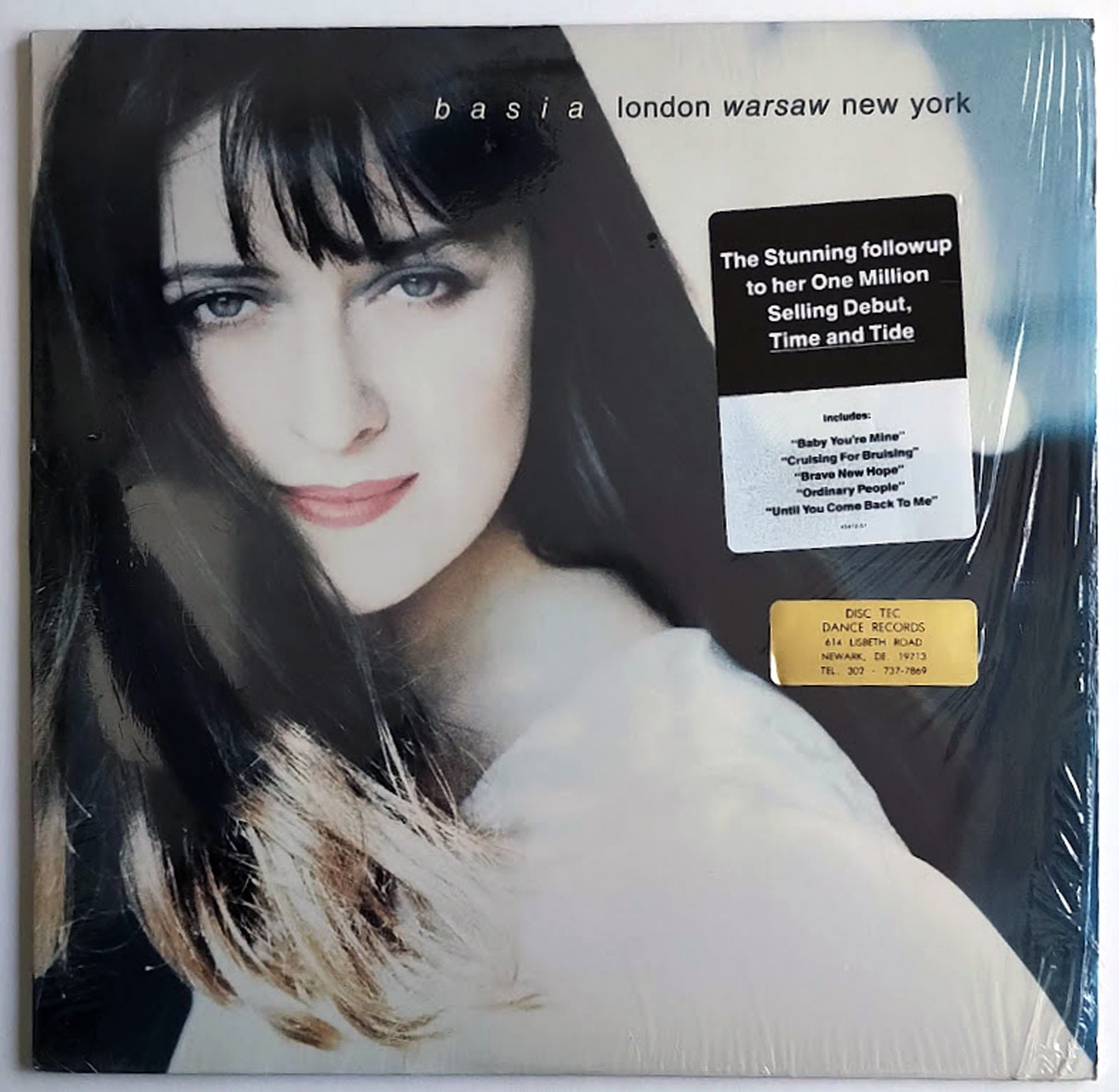 Basia - London Warsaw New York / Vinyl LP / **original 1989