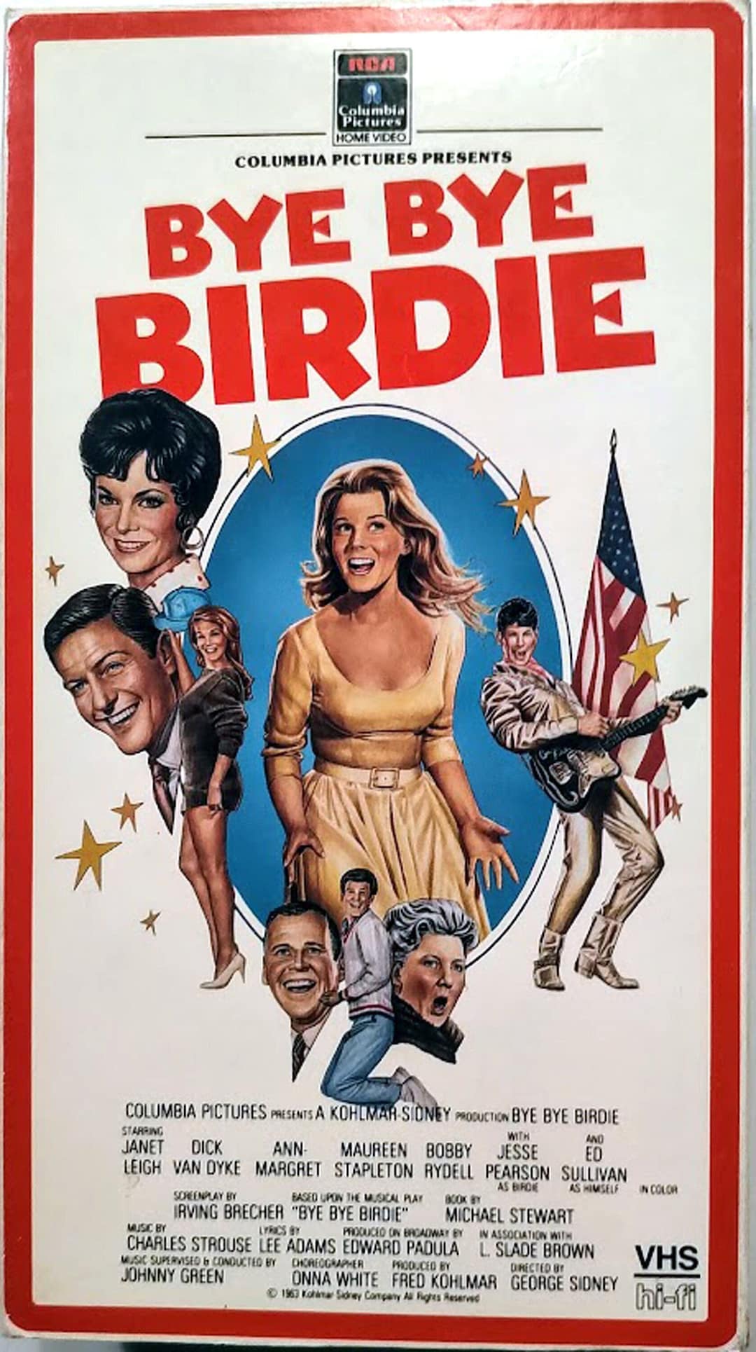 Bye Bye Birdie (1963) - Columbia VHS (1986) / Hi-fi / Ann-margret ...