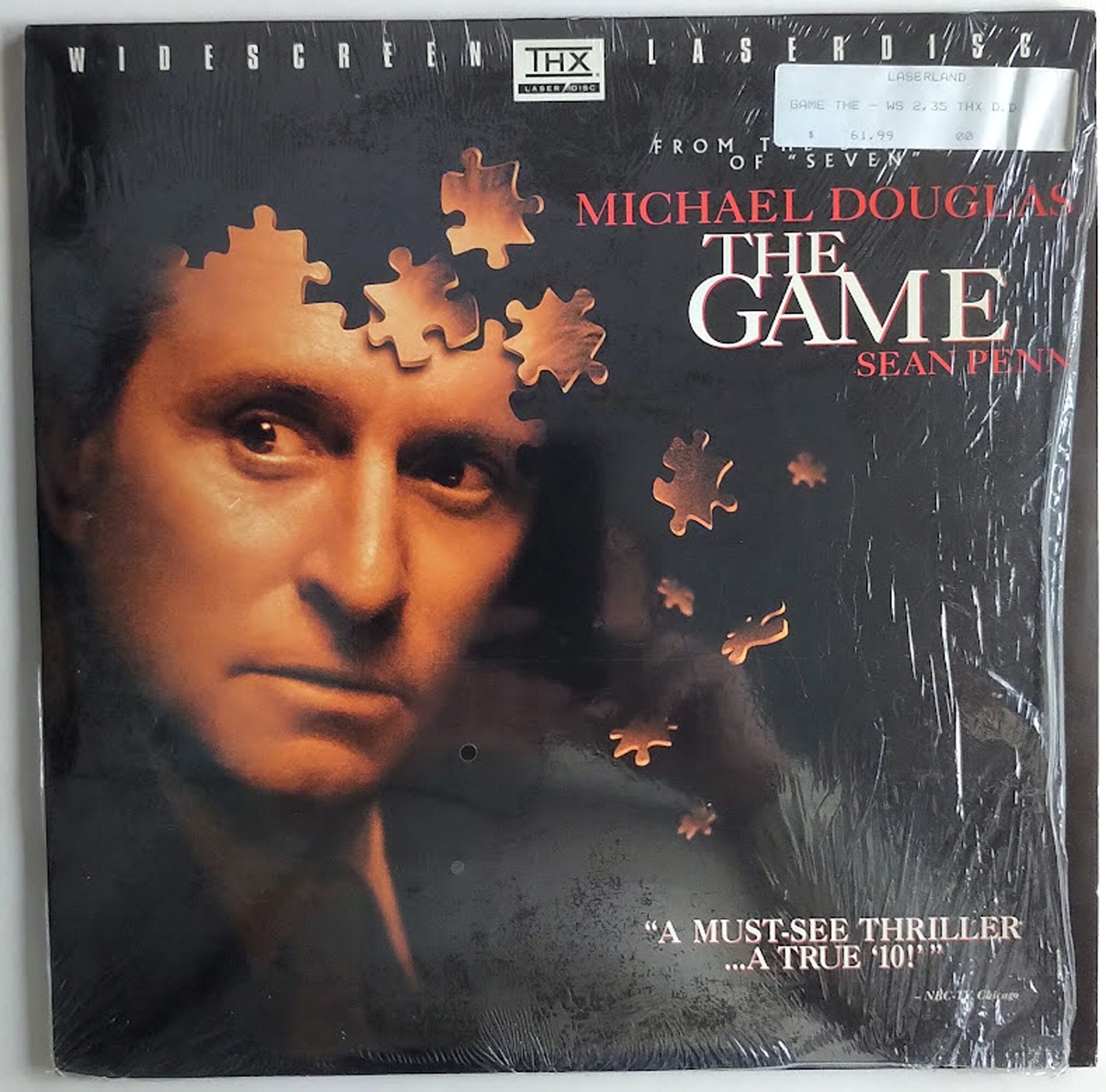The Game (1997) - Laser Disc X 2/ Widescreen Edition - 2.35:1