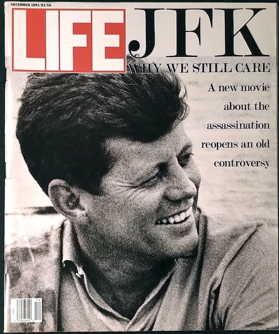 1991 LIFE Magazine - December/ Original / Cover: JFK/ Vintage