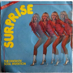 RARE* The Fantastic Soul Invention - Surprise / Vinyl 7&quot;- 45 RPM Record / *Original 1977 Music Power Records Single / Picture Sleeve/ *MINT*