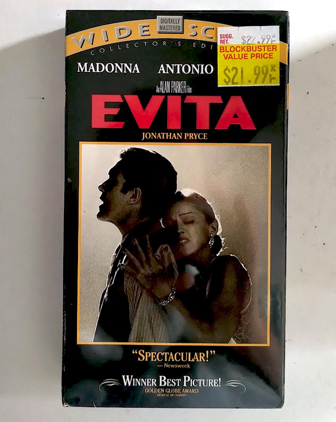 Factory Sealed** (NEW) - EVITA (1996) - VHS