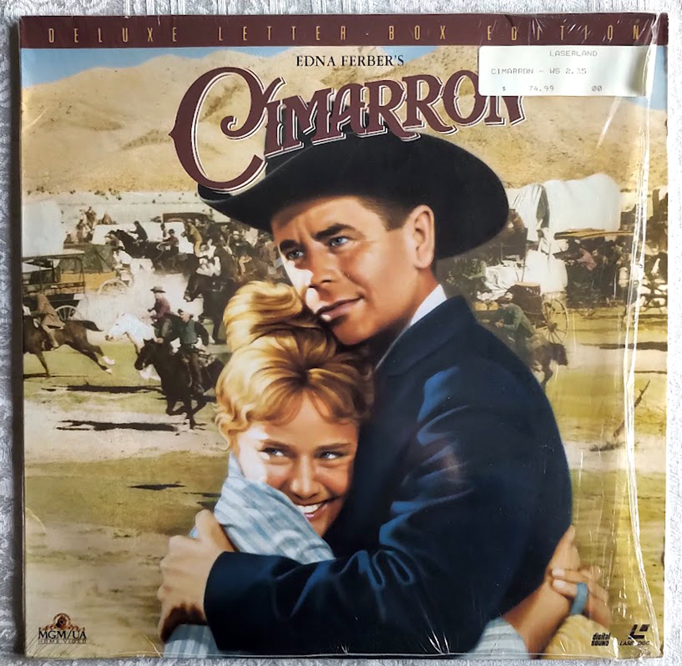 Cimarron 1960 Laser Disc / Deluxe Letter-box Edition / - Etsy