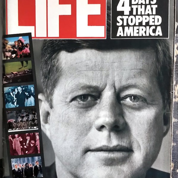 1983 LIFE Magazine - November/ Original / Cover: The Kennedy Assassination - 4 Days That Stopped America/ Vintage/ Collectible / **MINT**