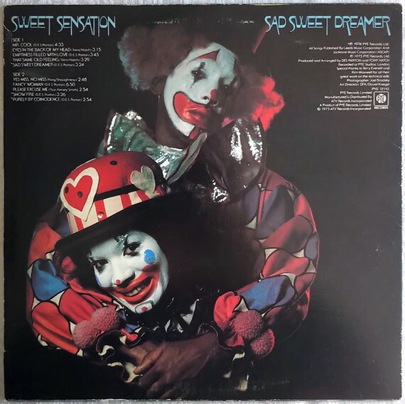 Sweet Sensation – Sad Sweet Dreamer/ Vinyl LP/ *original 1975 Pye