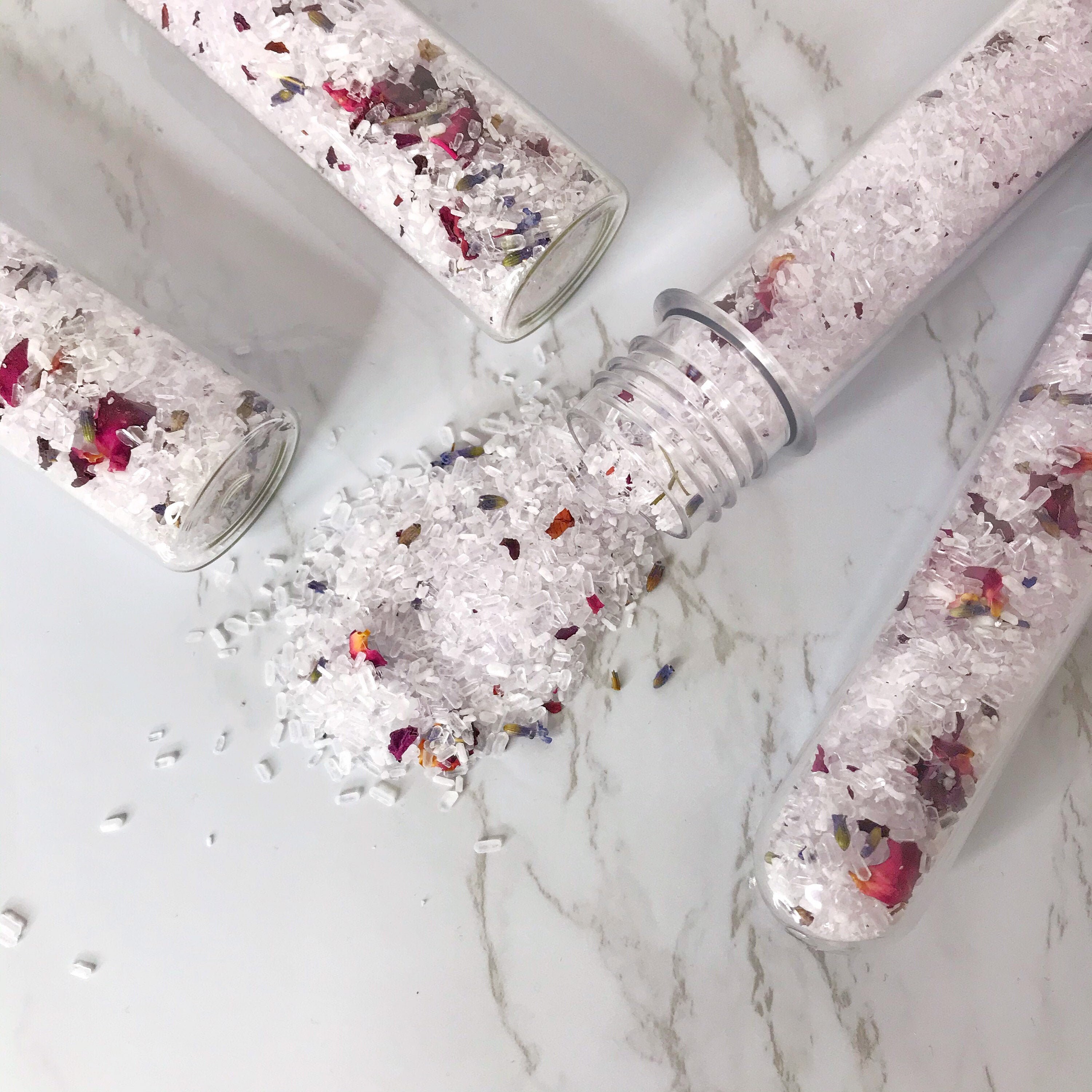 Bath salts test tube bath salts single use bath salts Etsy