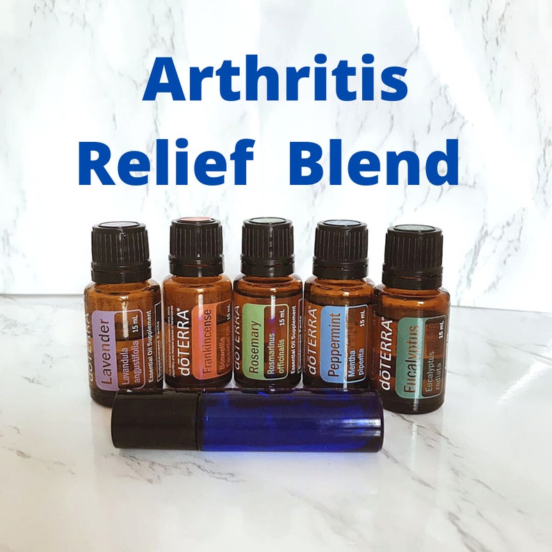 Arthritis Relief Essential Oil Blend Therapeutic Oil Blend Etsy