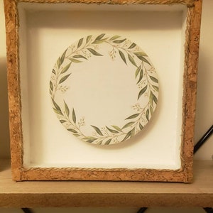 Custom inital decor customize rustic natural home sign