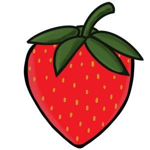 Strawberry cookie cutter, Fruit Cookie Cutter, Custom Cookie Cutters, PLA Cookie Cutters, Clean cutting Edges