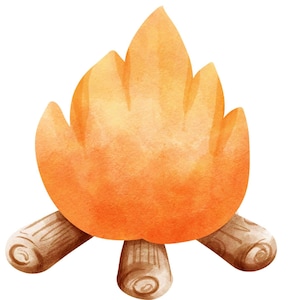 Campfire cookie cutter, Custom Cookie Cutters, PLA Cookie Cutters, Clean cutting Edges