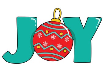 JOY Christmas cookie cuter, Custom Cookie Cutters, PLA Cookie Cutters, Clean cutting Edges