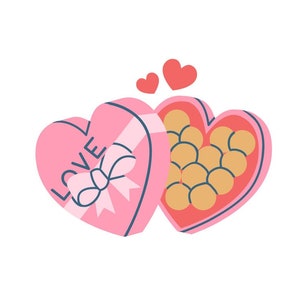 Candy Box Cookie Cutter, Valentine Cookie Cutter, Custom Cookie Cutter, PLA Cookie Cutter, Clean cutting Edges