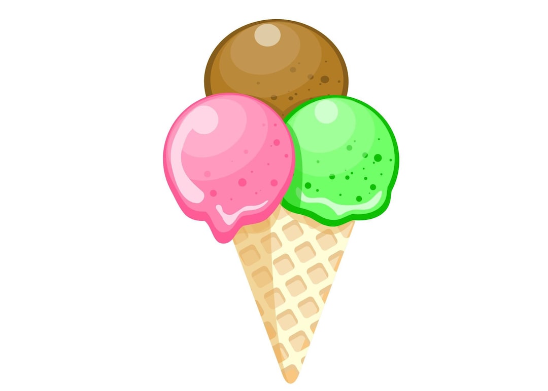 Ice Cream Cookie Cutter, Custom Cookie Cutters, PLA Cookie Cutters, Clean Cutting Edges Etsy