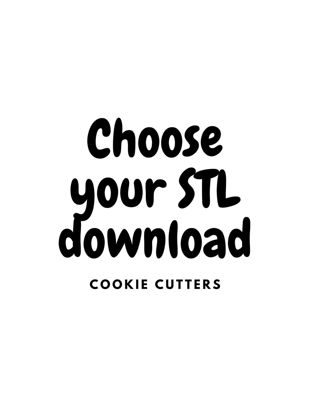 STL Files for Cookie Cutter - Etsy