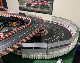 Slot Car Track Fencing, Barrier Fence 1:32, 1/32 Scale Fits Carrera, Scalextric