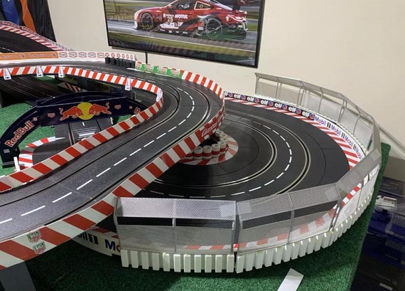 Slot Car Track Fencing, Barrier Fence 1:32, 1/32 Scale Fits