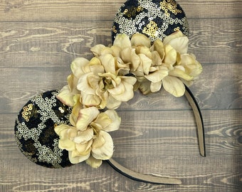 Animal Kingdom Mickey Ears / Disney world Mickey ears / Leopard print mickey ears headband / cougar ears