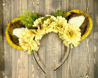Animal Kingdom Mickey Ears / Disney world Mickey ears / lion  mickey ears headband lion king Simba