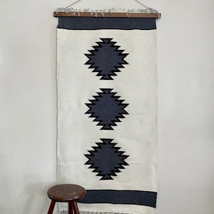 Aztec Wall hanging, tapestry, southwestern wall art, western rug, boho wall decor