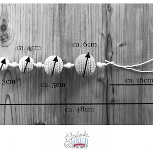 gehäkeltes Baby-Magen-Modell für Hebammen Lehrkette Bestimmung der Trinkmenge Lehrmittel Lehrmodell in Haut-Tönen Stillberatung Bild 3