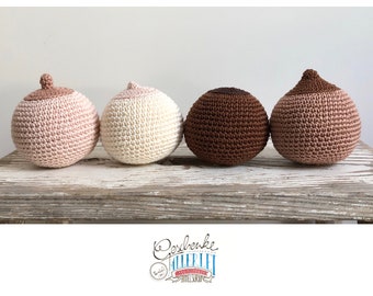 Crocheted breast model for midwives - teaching model - teaching aids for breastfeeding advice - 4 different shapes to choose from in skin tones - cotton