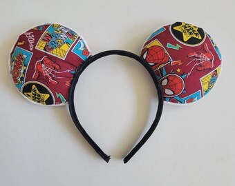 Spiderman comic ears