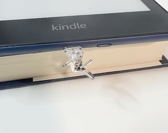 Paper Crane Alloy Kindle Dust Plug Charm, Cute Phone Charm