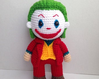 Joker-Amigurumi-Häkelanleitung