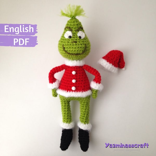 The Christmas Thief Amigurumi Crochet PDF PATTERN