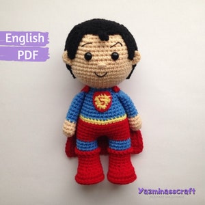 Superhelden-Amigurumi-Häkelmuster