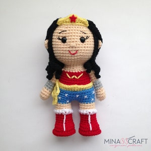Wonder W. Amigurumi Crochet Pattern