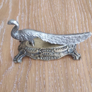 Peacock Brass statue
